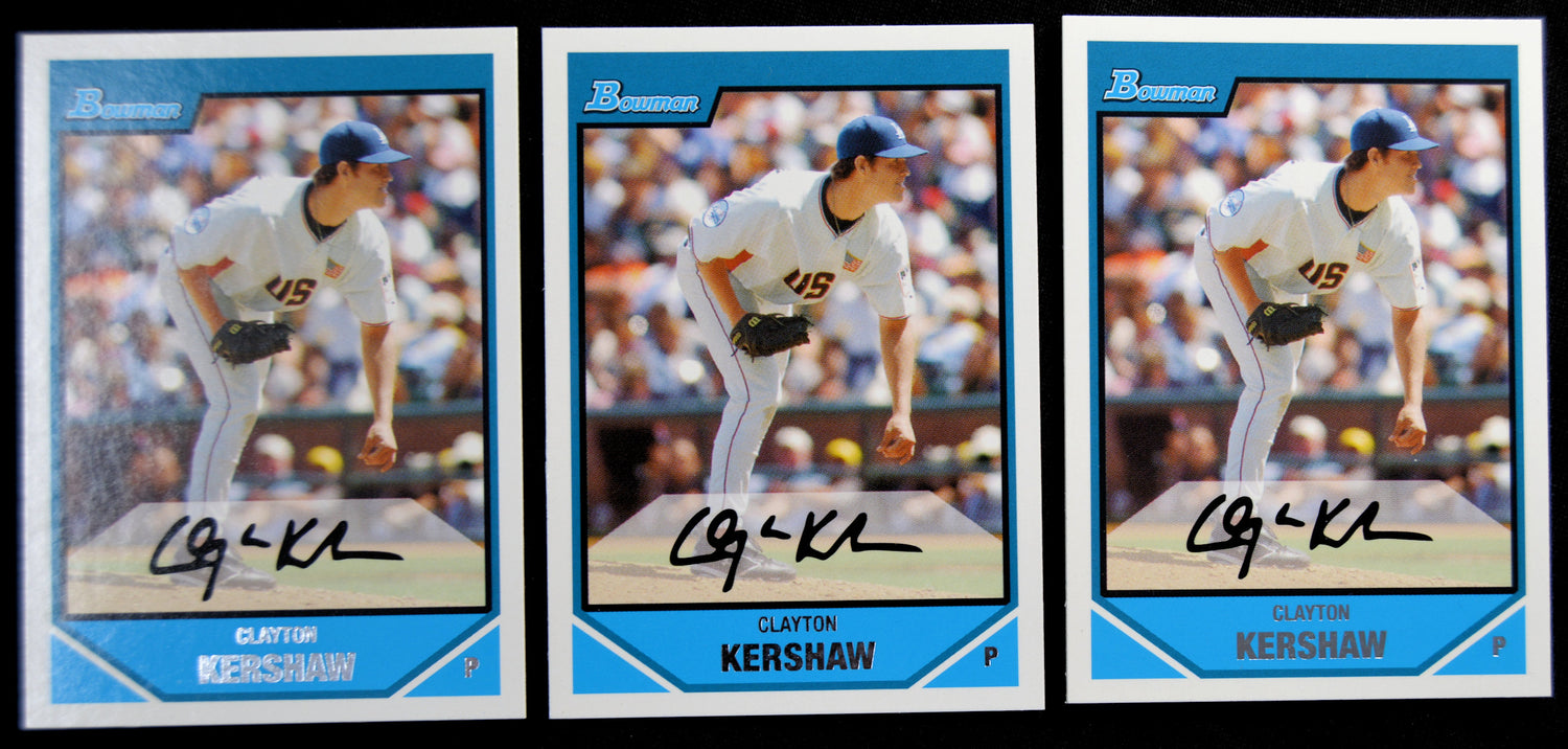 Kershaw, Clayton - 2007 Bowman Draft (3)