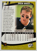 Brees, Drew - 2001 Press Pass RC