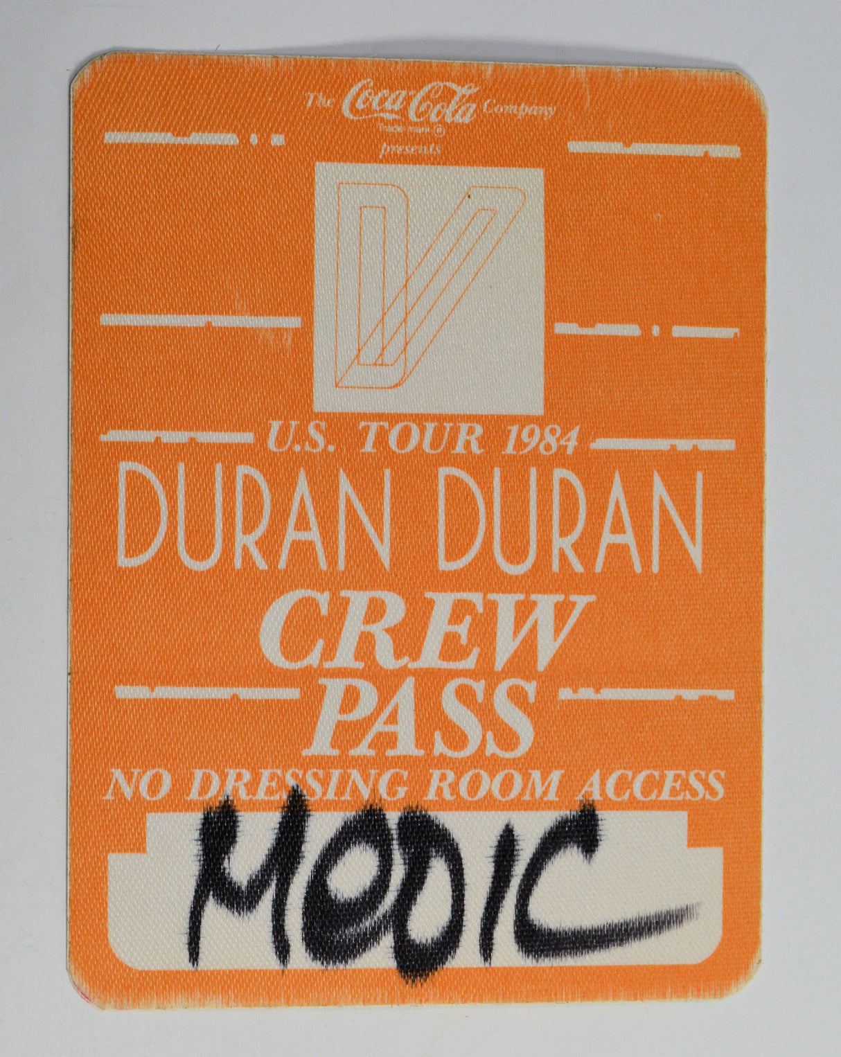 Duran Duran - 1984 Backstage Pass