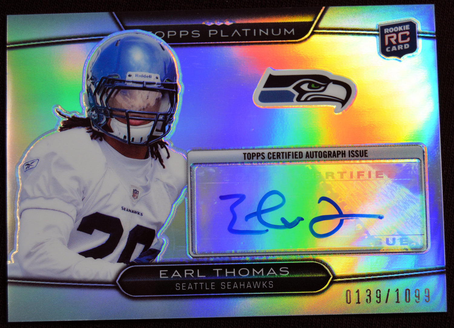 Thomas, Earl - 2010 Topps Platinum RC