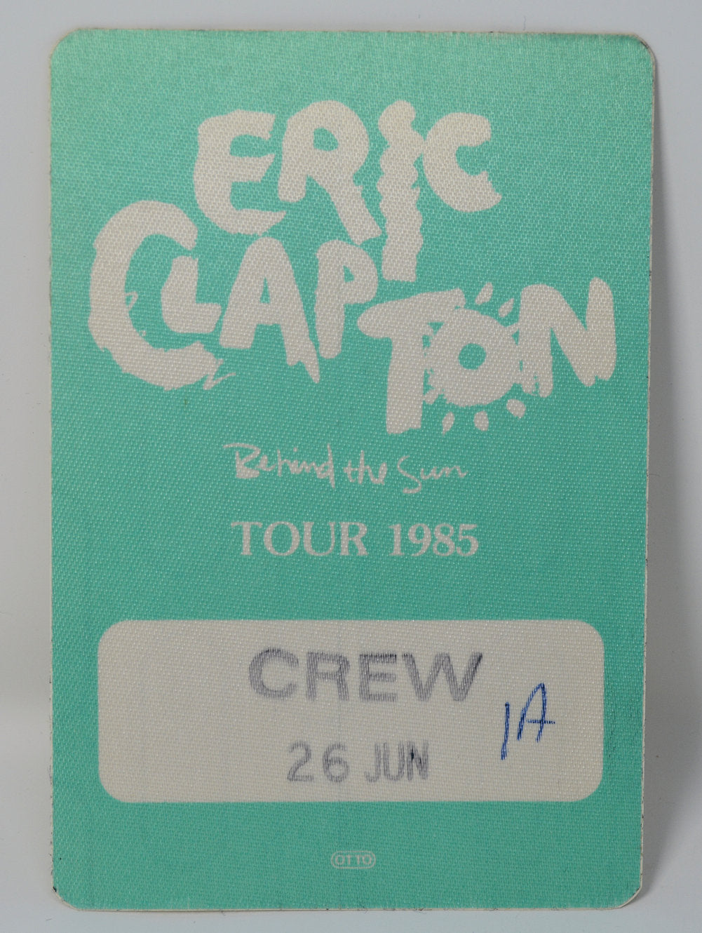 Clapton, Eric - 1985 Backstage Pass