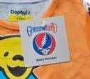 Grateful Dead Dancing Bear Onesie Romper