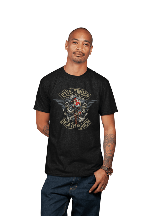 Five Finger Death Punch - Crossbones T-Shirt