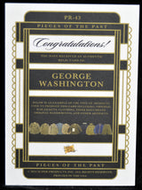 George Washington - Relic Card, 2025 Pieces of the Past