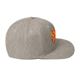 Ghost Logo Embroidered Snapback Hat