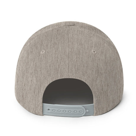 Ghost Logo Embroidered Snapback Hat