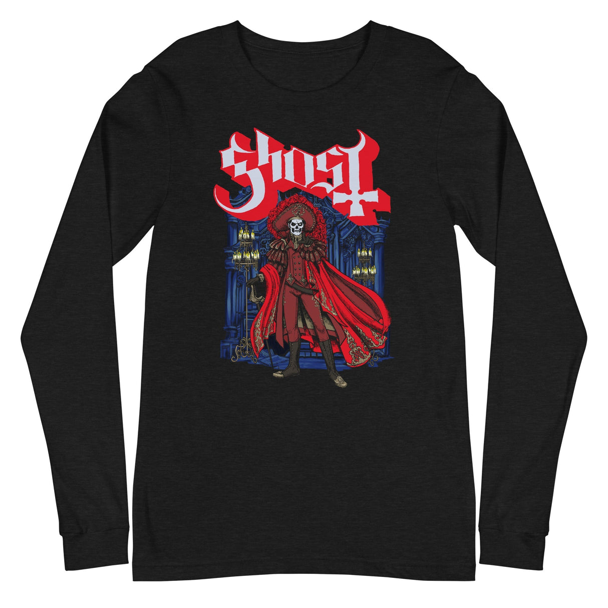 Ghost - Billowing Cape Long Sleeve T-Shirt