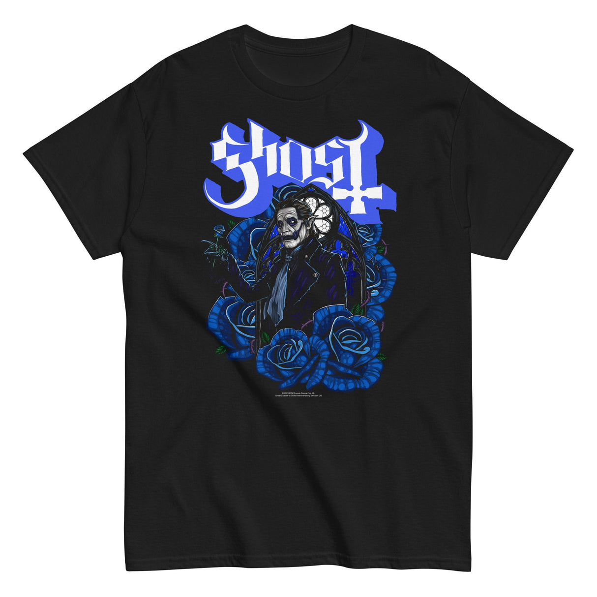 Ghost - Blue Roses T-Shirt