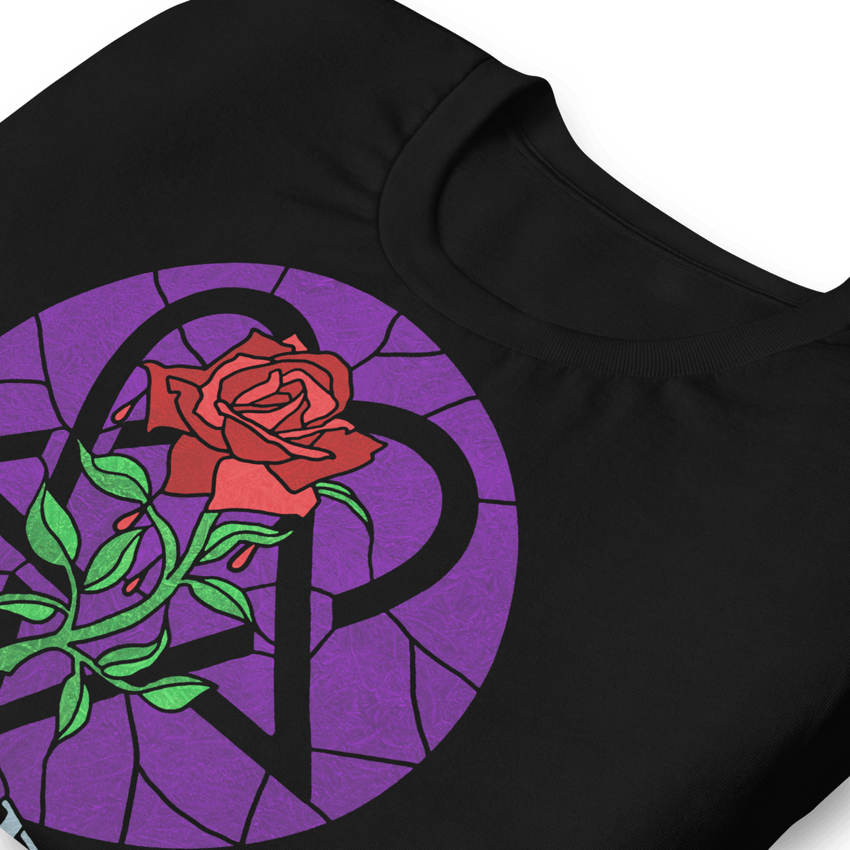 HIM - Stained Glass Jumbo Print T-Shirt