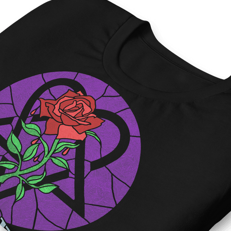 HIM - Stained Glass Jumbo Print T-Shirt