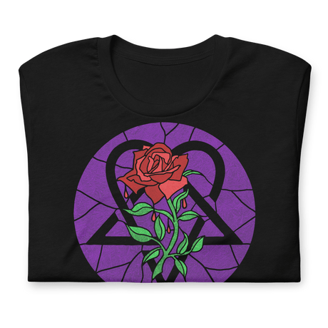 HIM - Stained Glass Jumbo Print T-Shirt