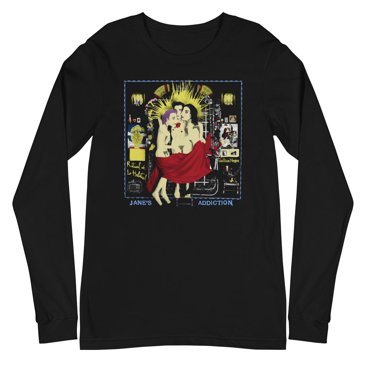 Jane's Addiction - Three Ladies Long Sleeve T-Shirt