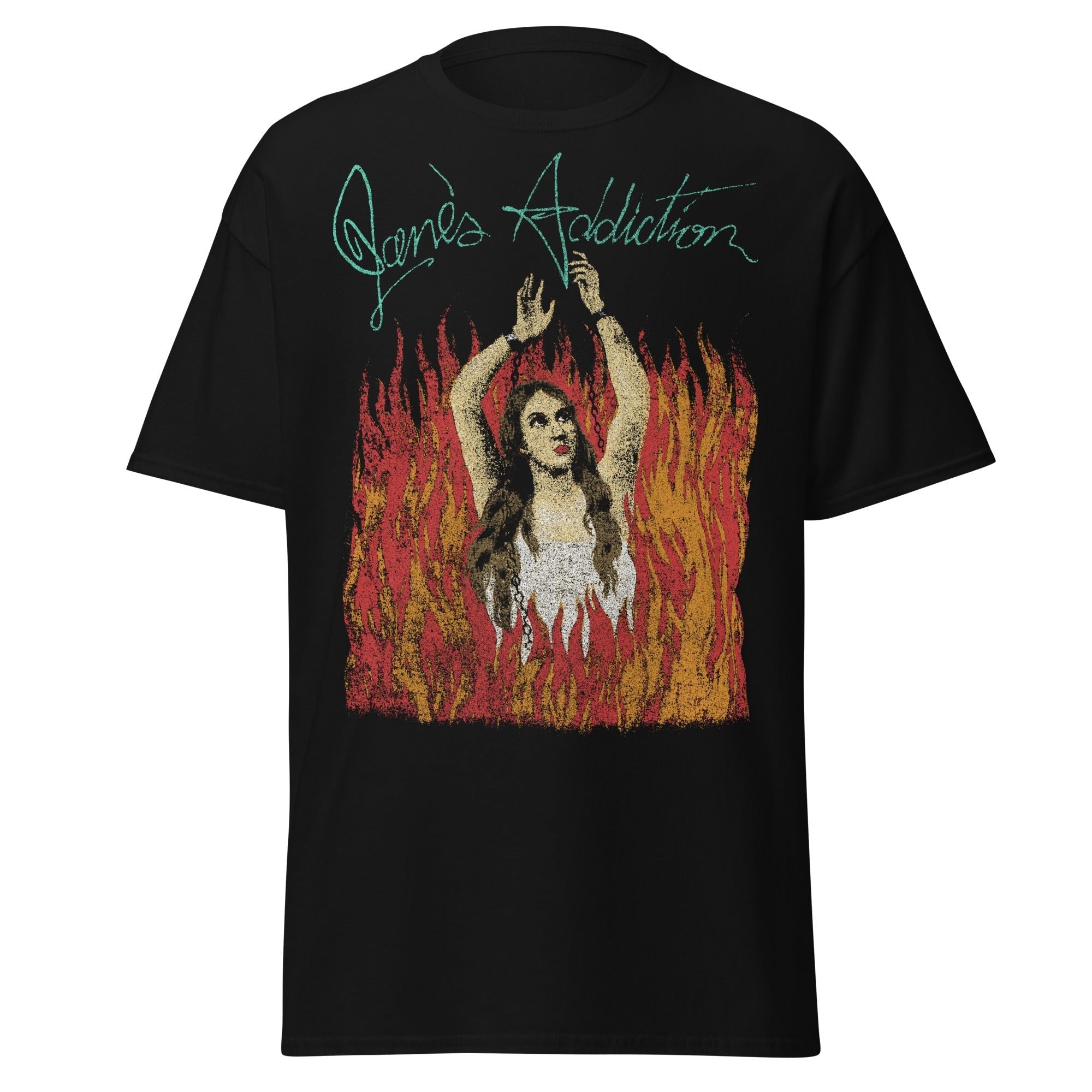 Jane's Addiction - Flames Jumbo Print T-Shirt – Joe's Albums