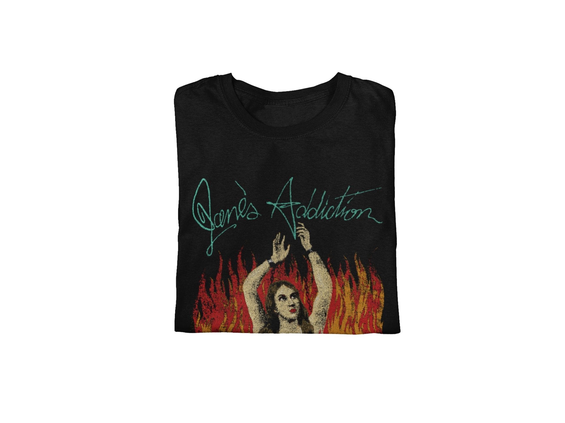 Jane's Addiction - Flames Jumbo Print T-Shirt – Joe's Albums