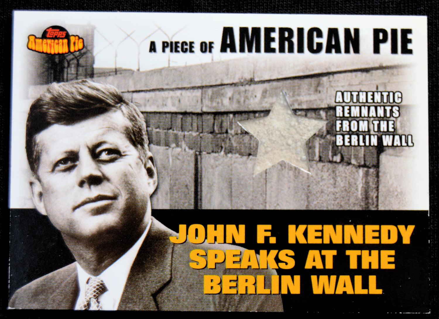 Kennedy, John F - Topps American Pie