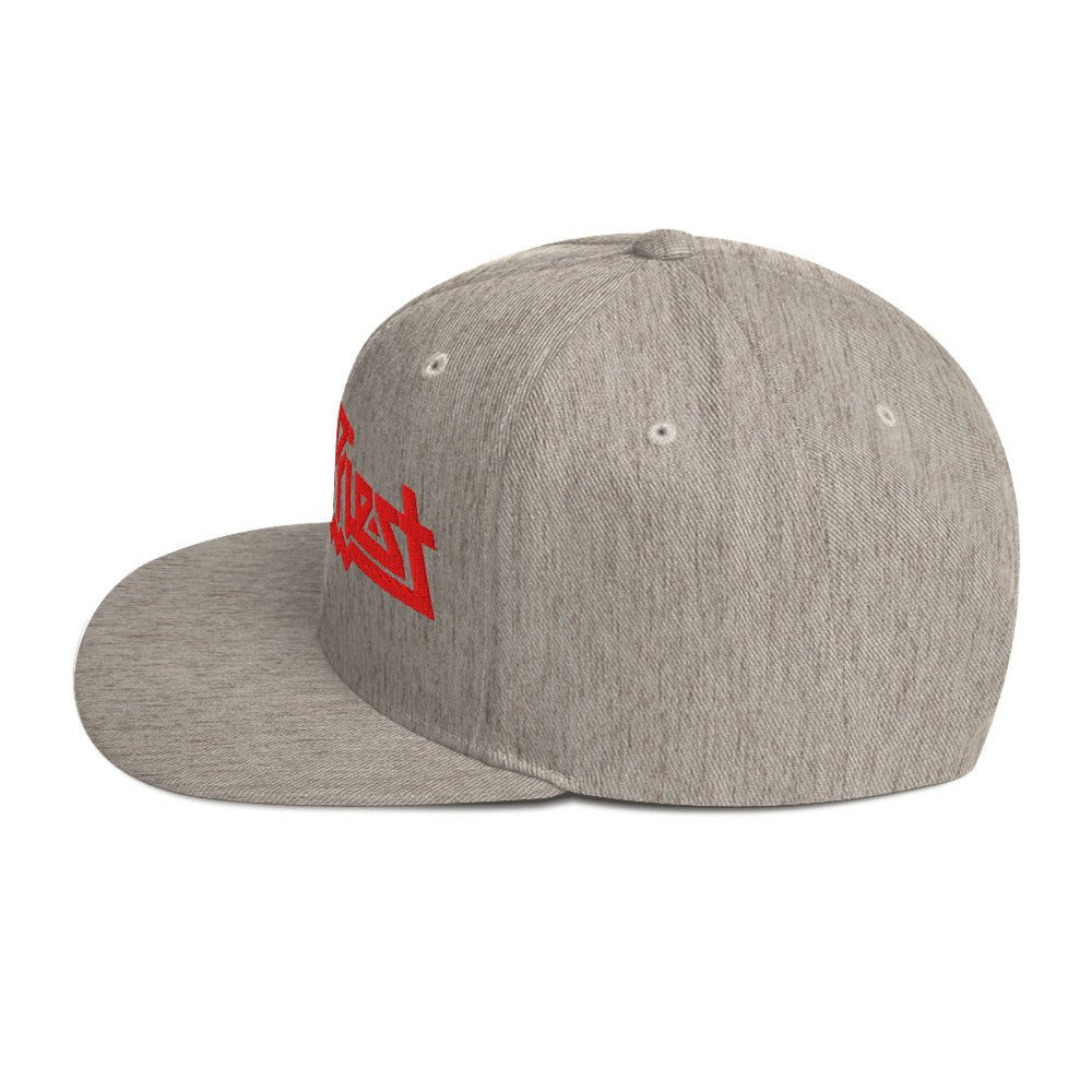 Judas Priest Electric Logo Grey Snapback Hat