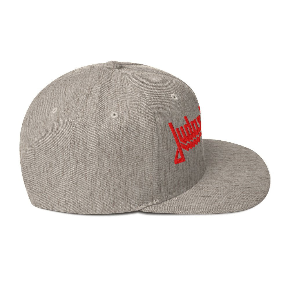 Judas Priest Electric Logo Grey Snapback Hat