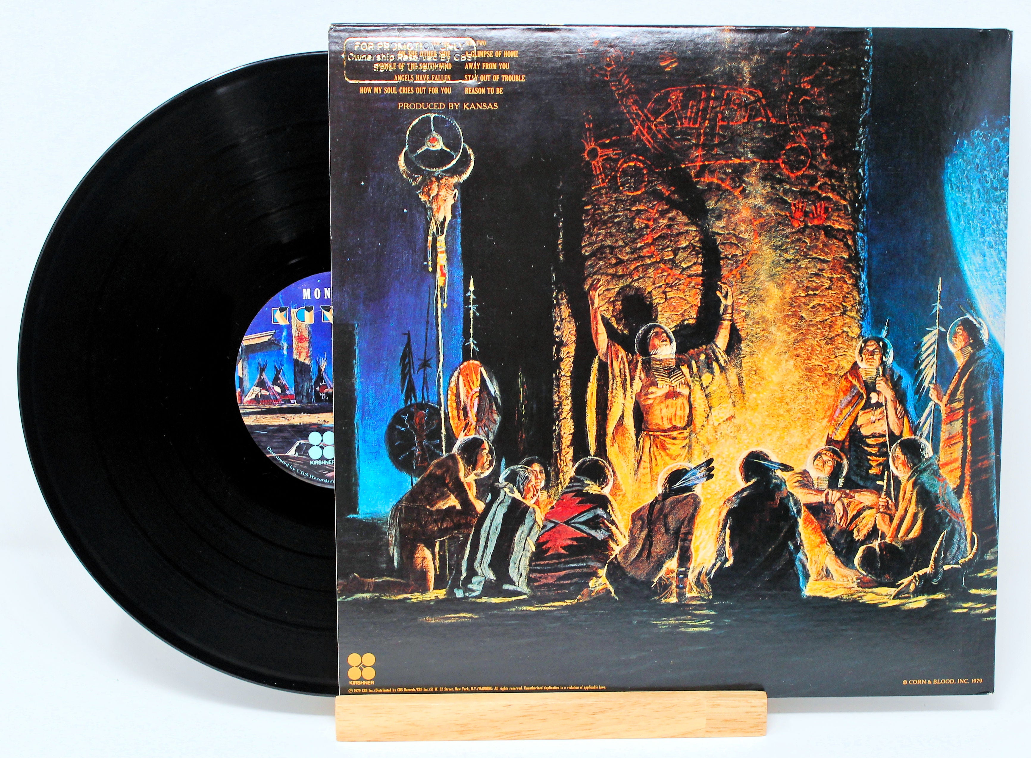 Kansas - Monolith - Used Vinyl Record Album LP. Promo 1979 – Joe's
