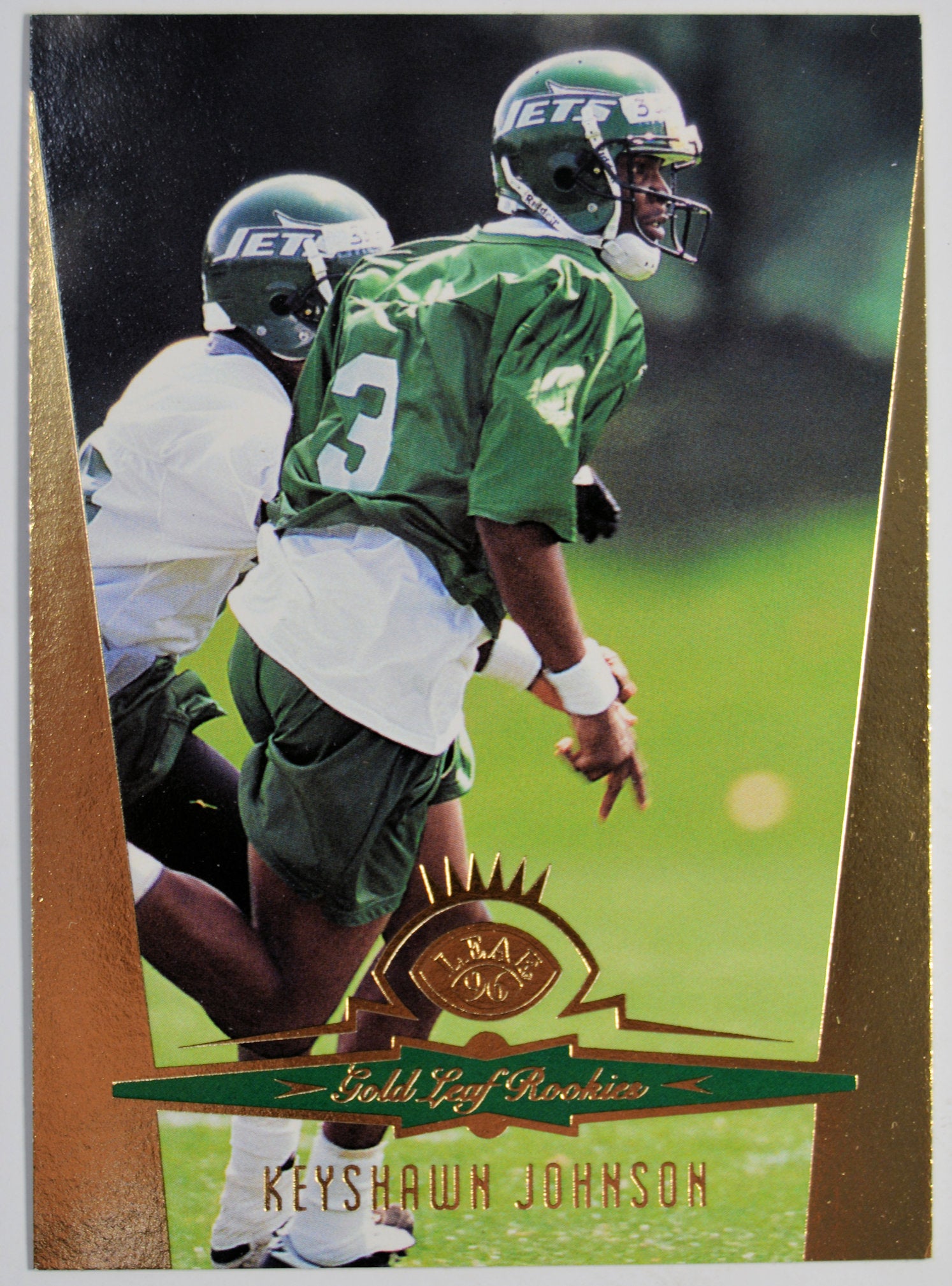 Johnson, Keyshawn - 1996 Gold Leaf