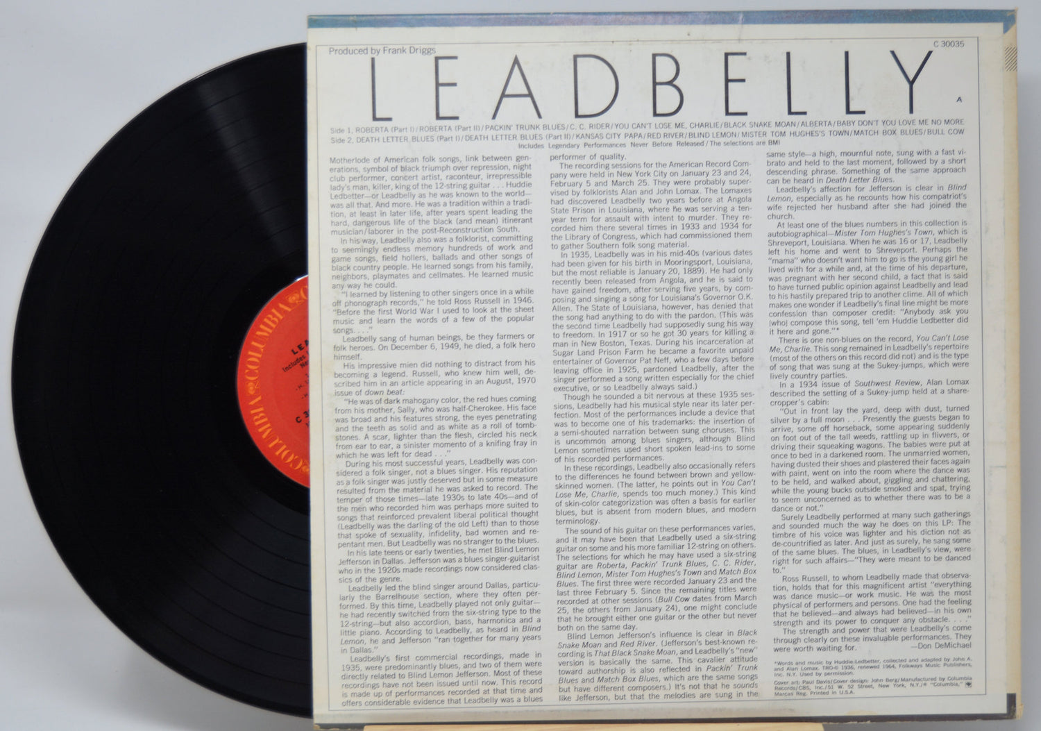 Leadbelly - Legendary Performances