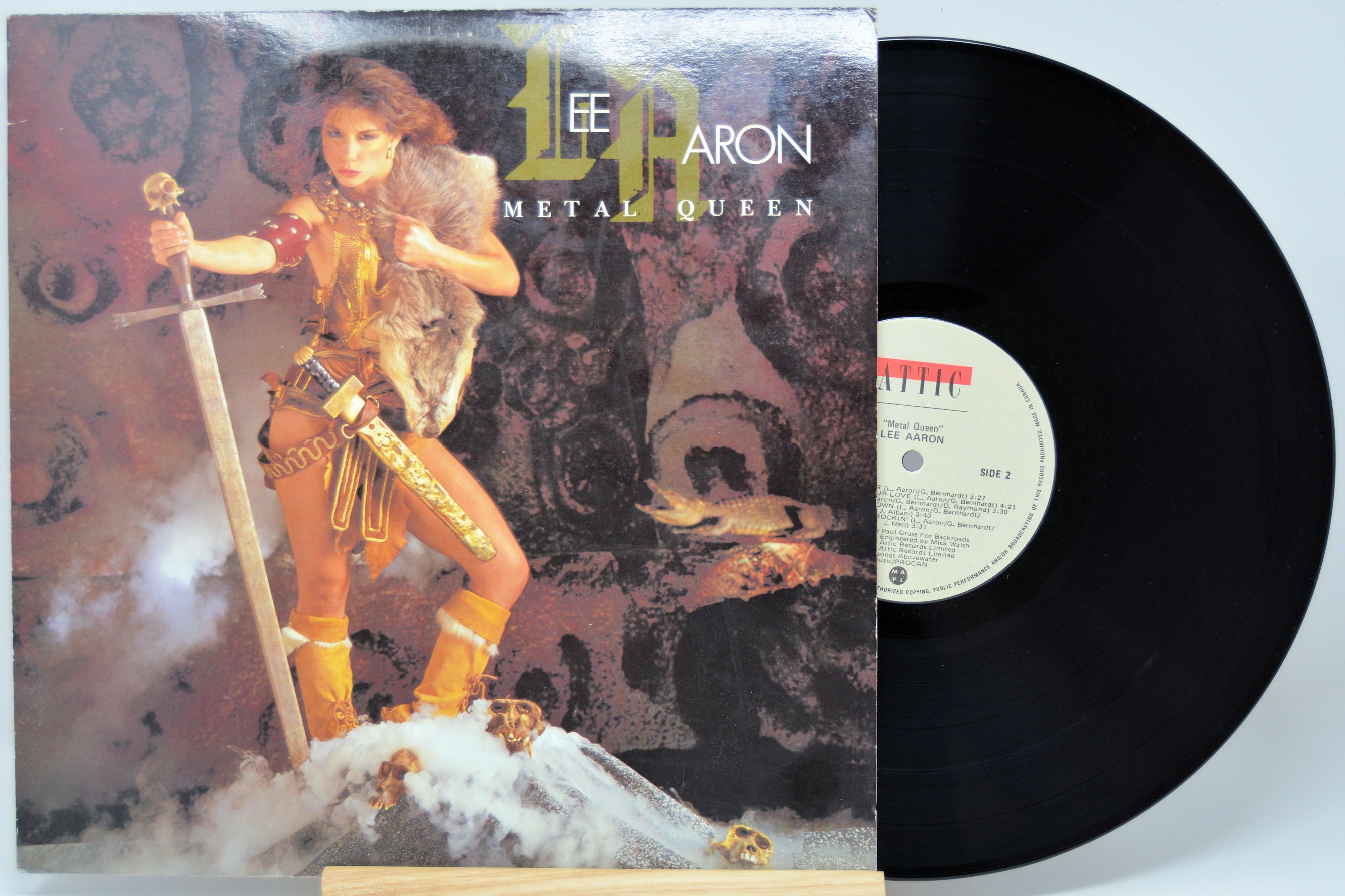 LP Lee Aaron l Queen 28MM0363PROMO POLYDOR プロモ /00260 Lp Lee Aaron Metal Queen 28Mm0363Promo Polydor Promo /00260