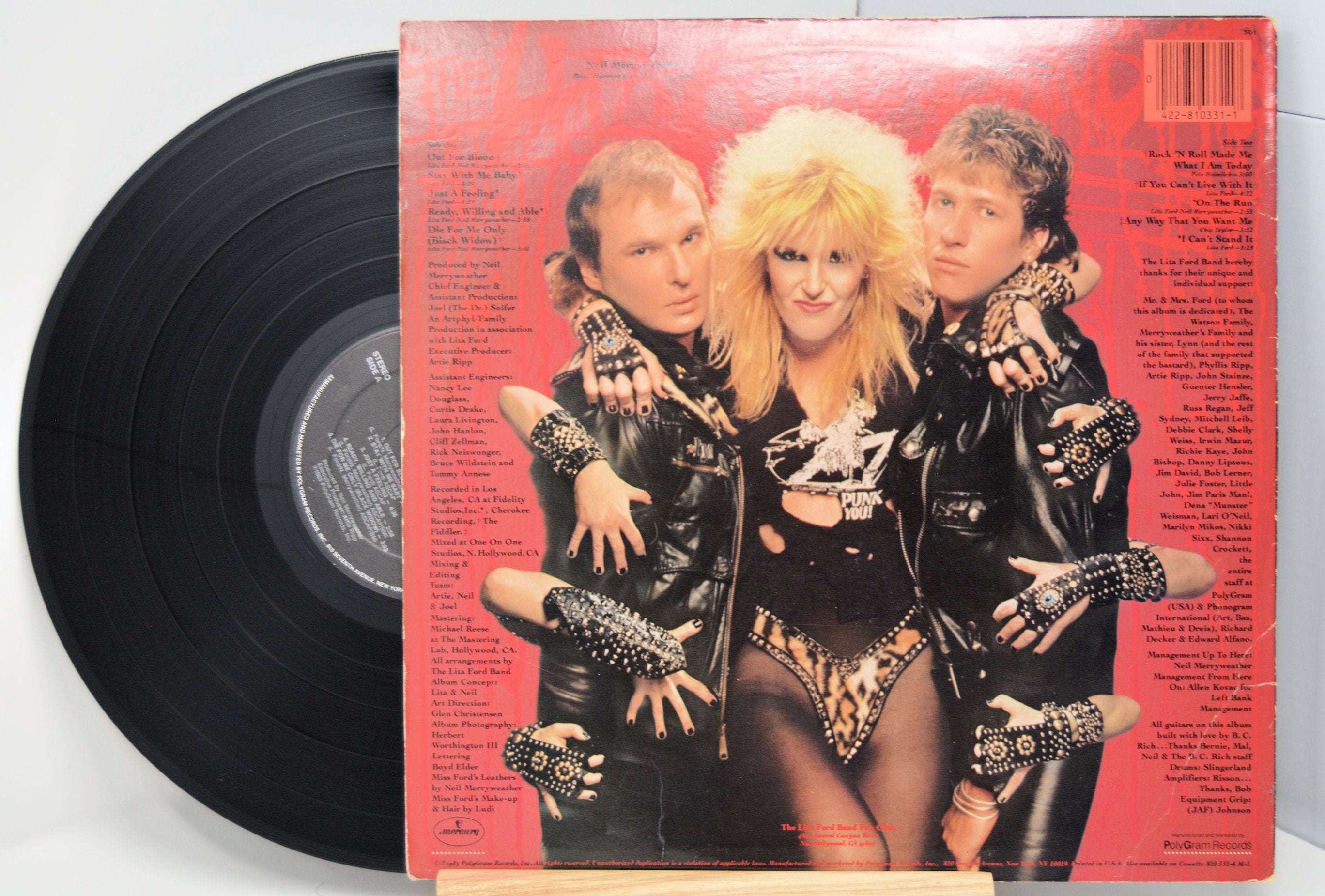 thumbnail image 2 of Lita Ford – Out For Blood / Dancin On The Edge [Remastered CD] England Import 2 of 6