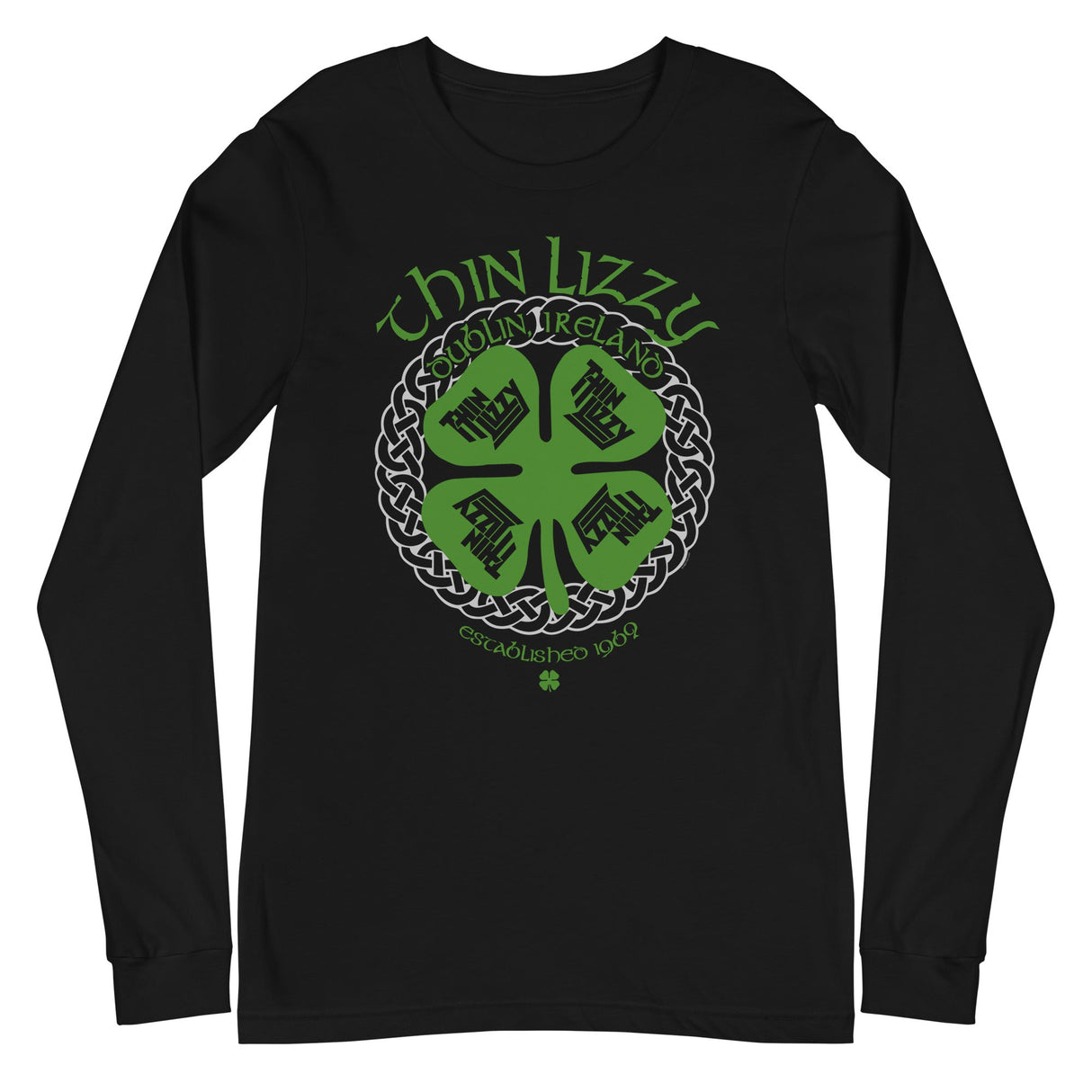 Thin Lizzy - Shamrock Long Sleeve T-Shirt