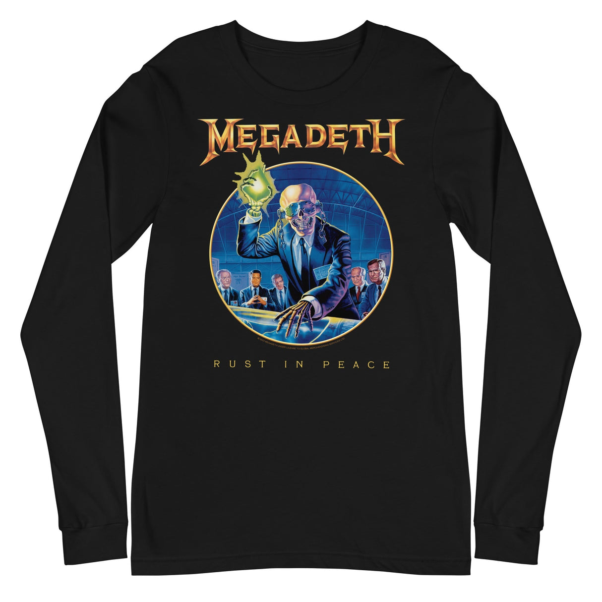Megadeth - Circle of Rust Long Sleeve T-Shirt