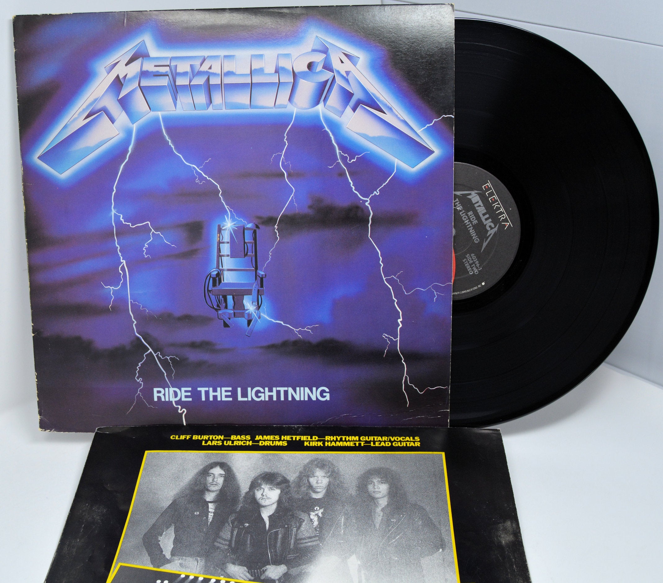 Metallica Ride the Lightning, Vinyl Record Album LP Joe's Albums
