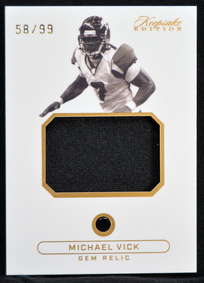 Vick, Michael - Keepsake Relic Card