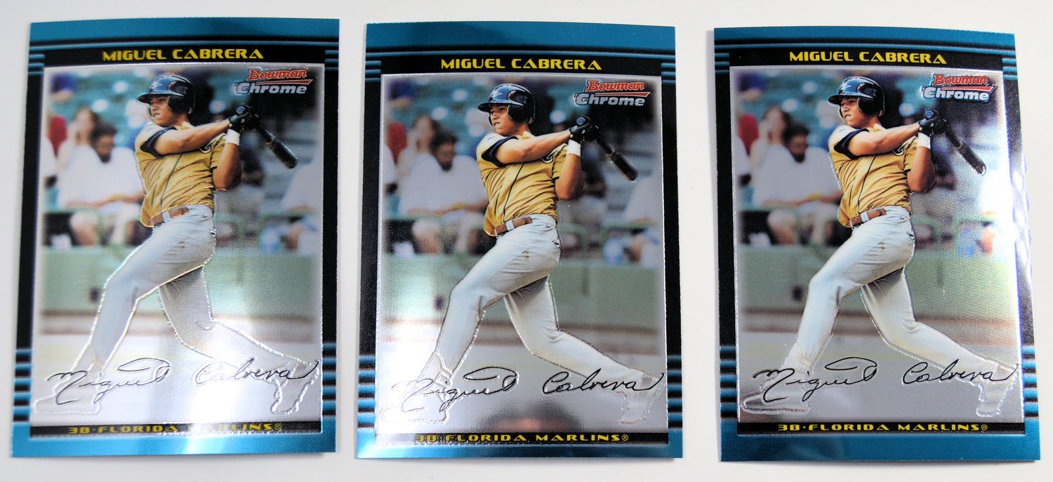 Cabrera, Miguel - 2002 Bowman Chrome Draft (3)