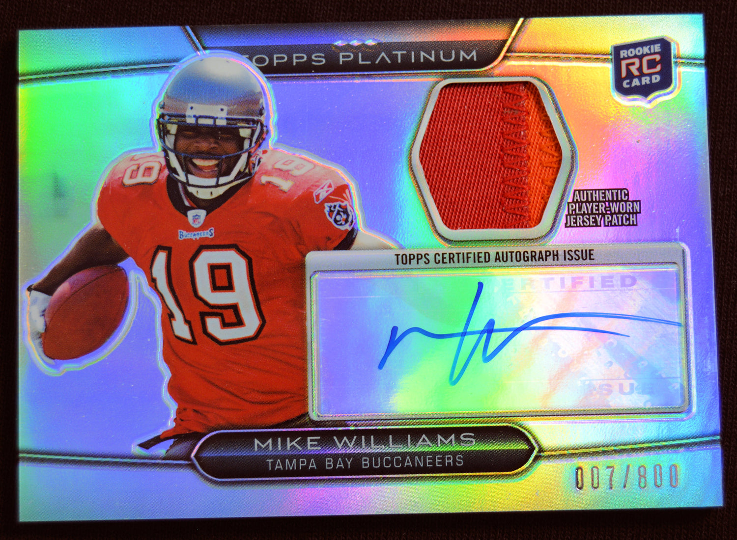 Williams, Mike - 2010 Topps Platinum RC