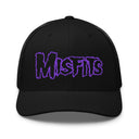 Misfits - Purple Drip Logo Trucker HD Embroidered Hat