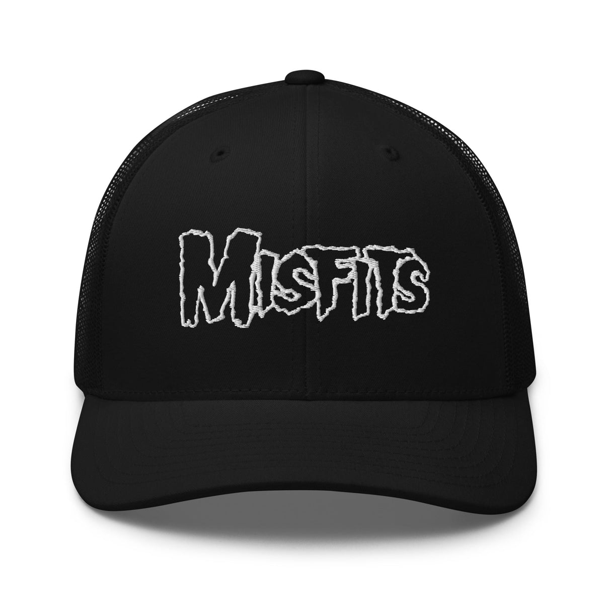 Misfits - White Drip Logo Trucker HD Embroidered Hat