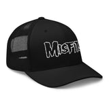 Misfits - White Drip Logo Trucker HD Embroidered Hat