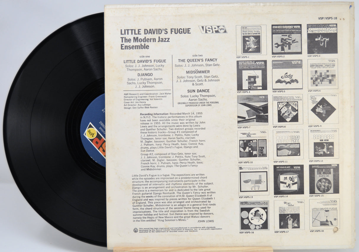 Modern Jazz Ensemble - Little David's Fugue