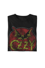 Ozzy Osbourne - Flaming Bat T-Shirt