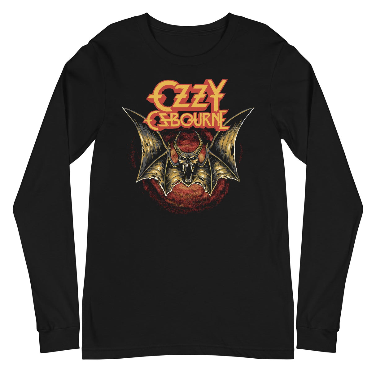 Ozzy Osbourne - Screaming Bat Long Sleeve T-Shirt