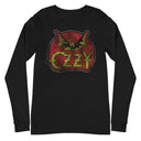 Ozzy Osbourne - Flaming Bat Long Sleeve T-Shirt