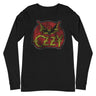 Ozzy Osbourne - Flaming Bat Long Sleeve T-Shirt