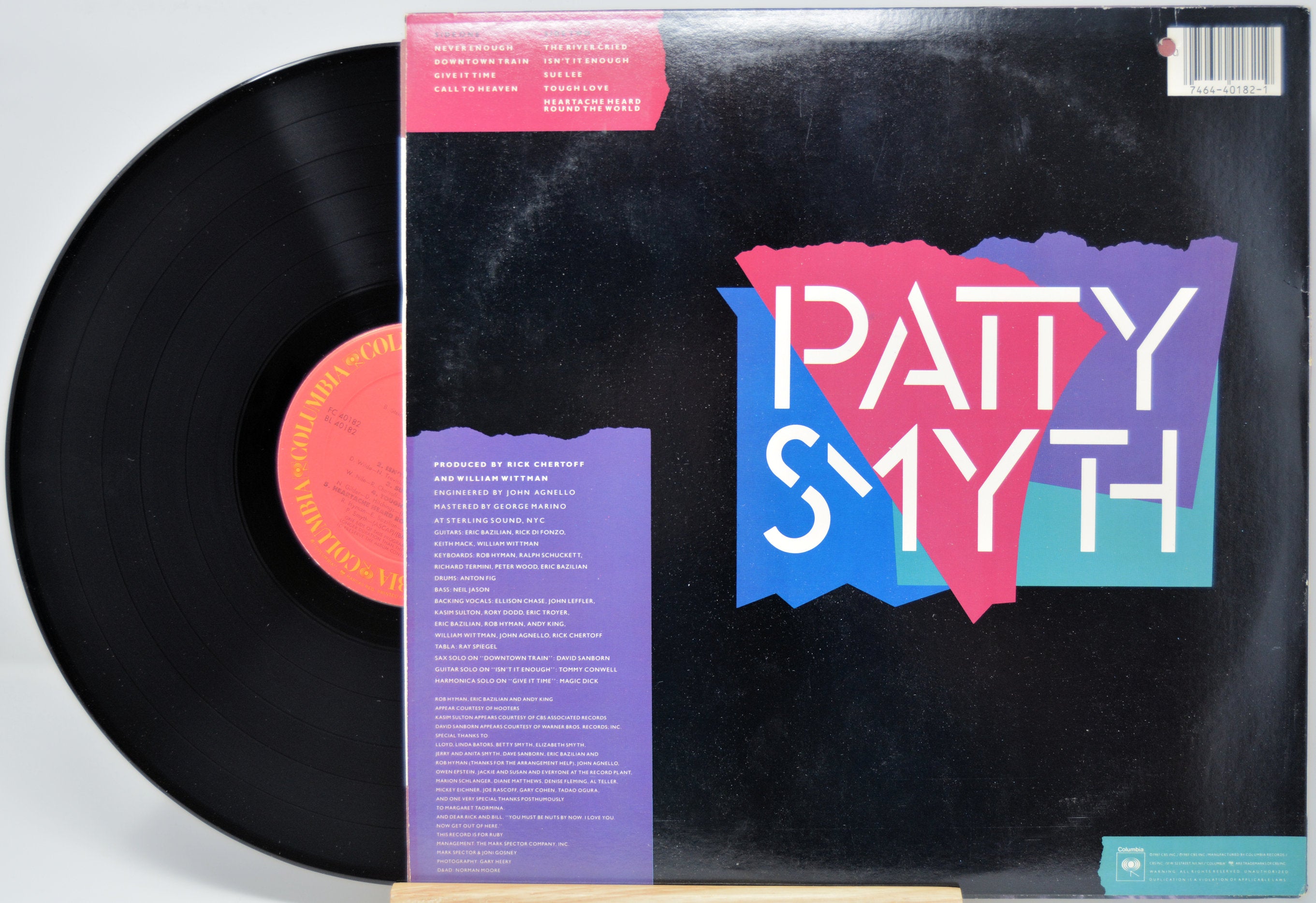Smyth, Patty - Never Enough, Vinyl Record Album LP, UPC