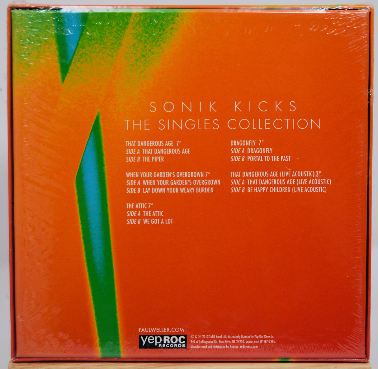 Weller, Paul ‎– Sonik Kicks - Singles Collection