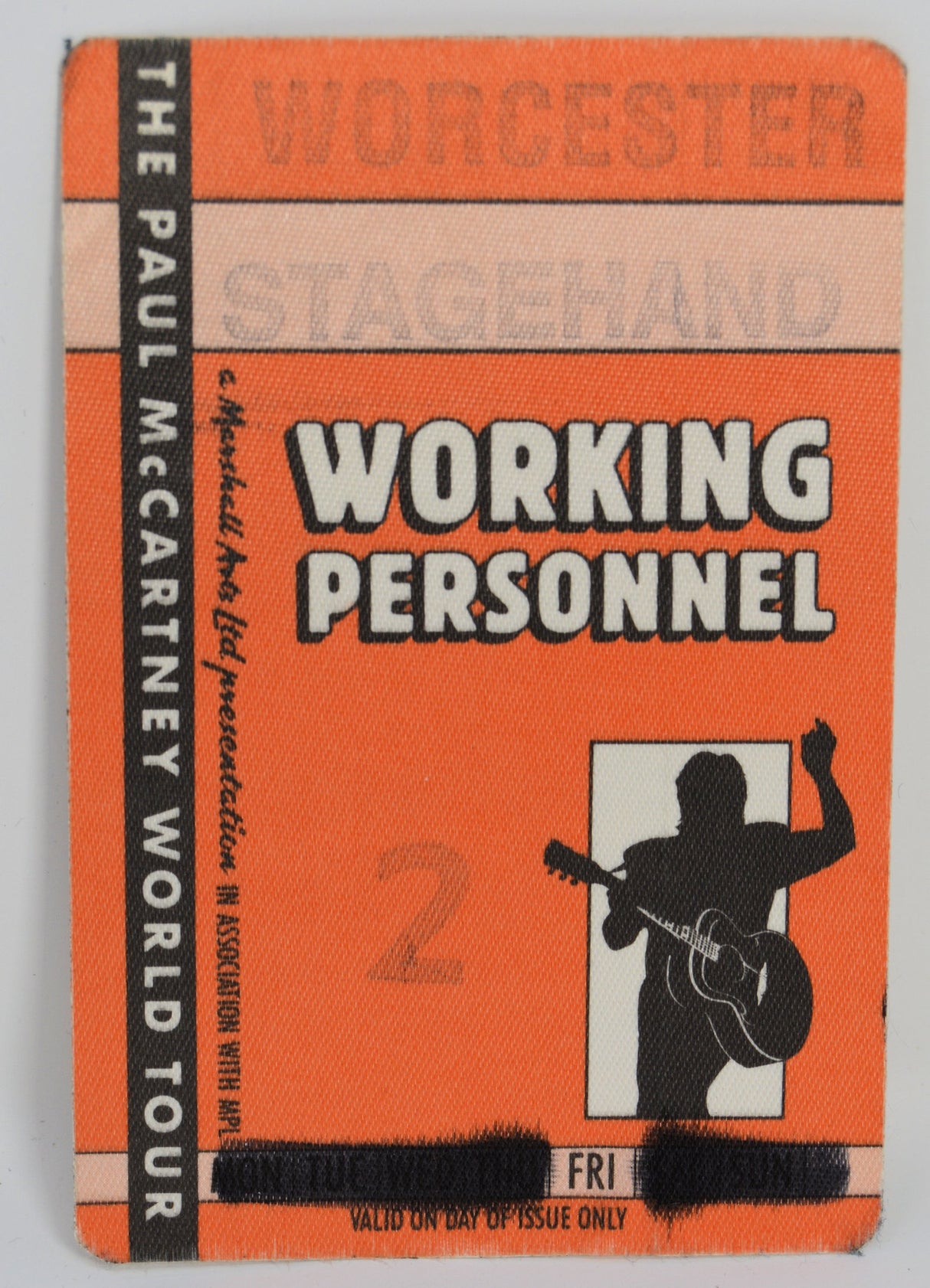 McCartney, Paul - Backstage Pass 1989 & Stub