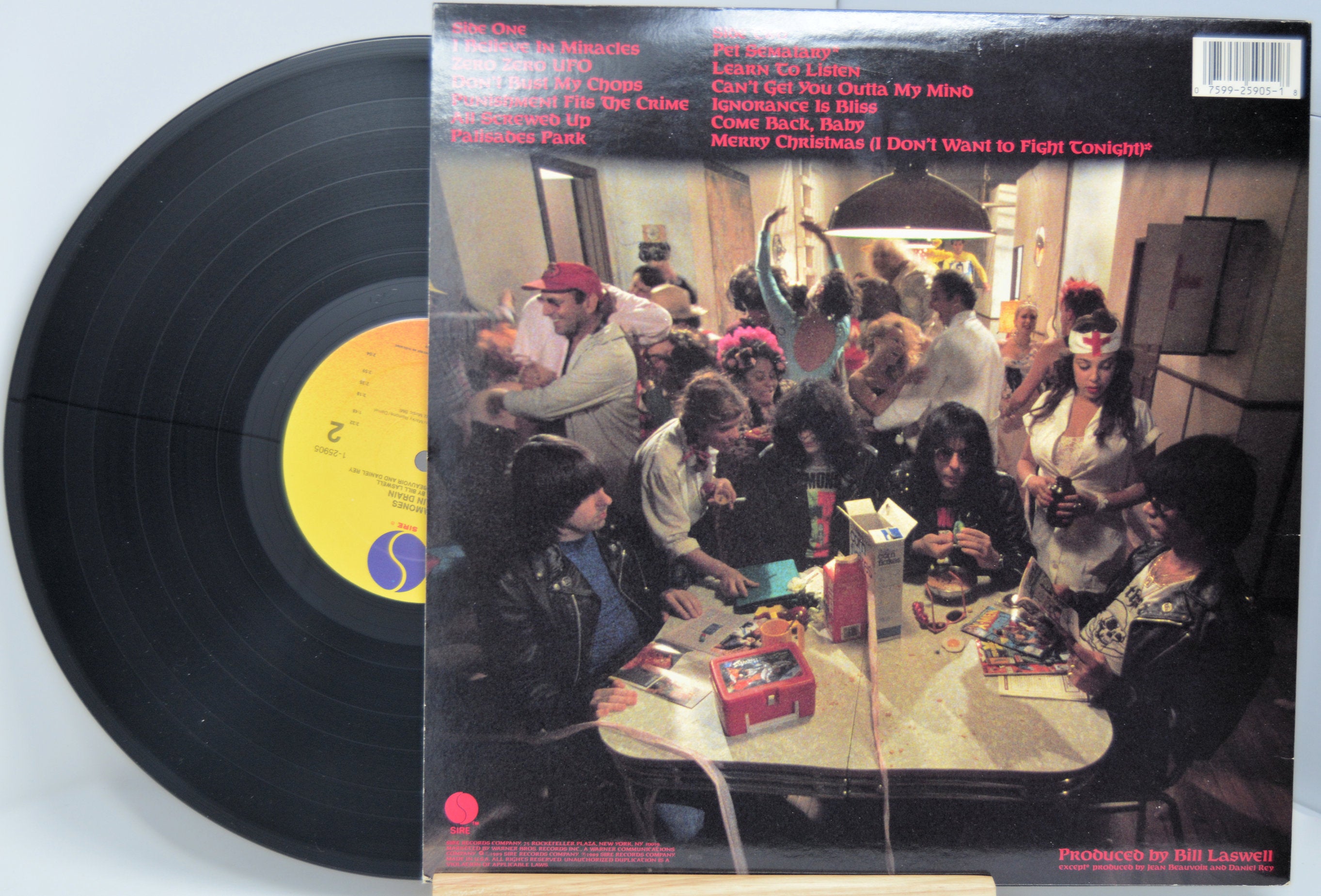 Ramones - Brain Drain, Vinyl Record Album LP, Sire – Joe's Albums
