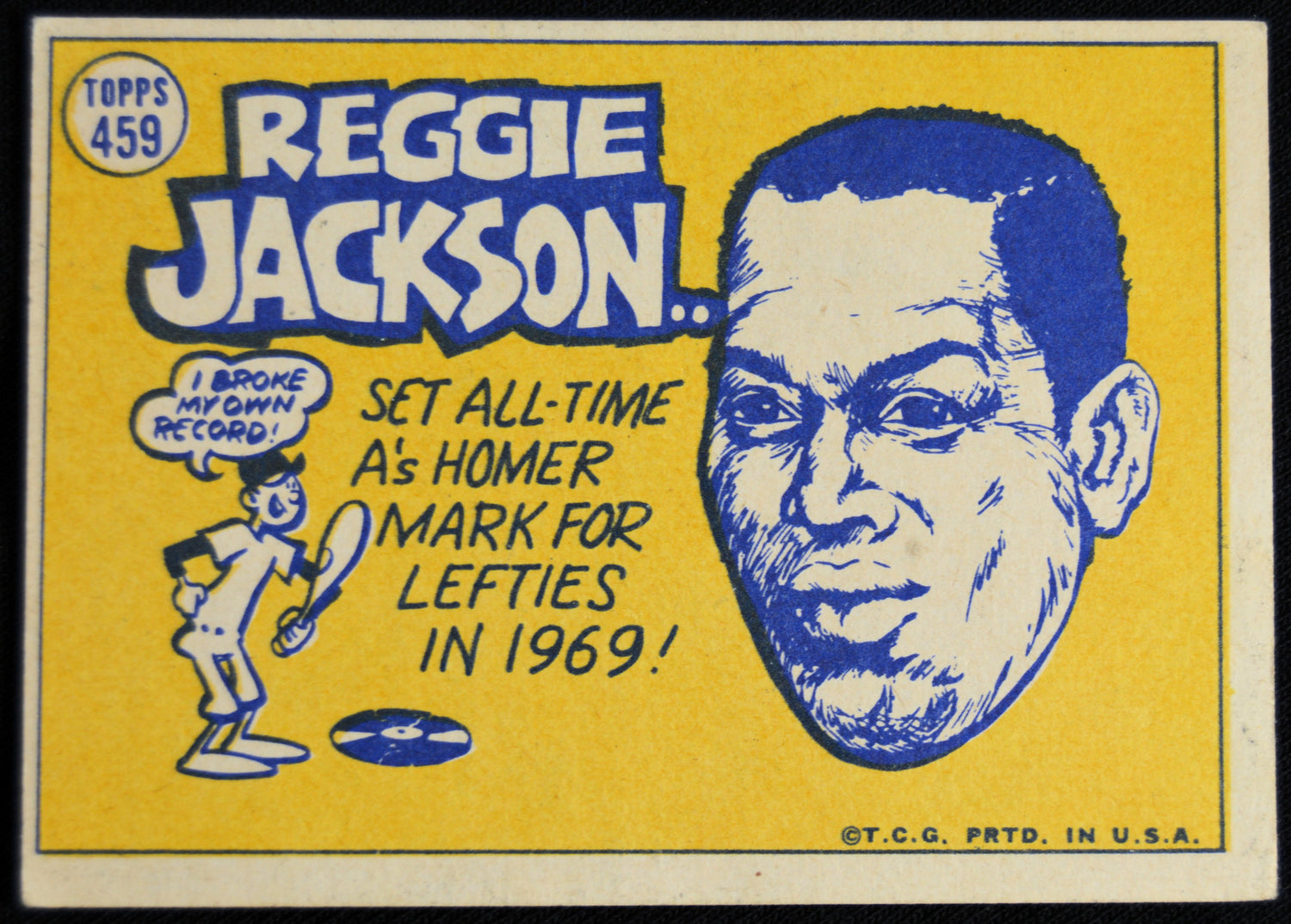 Jackson, Reggie - 1970 Topps