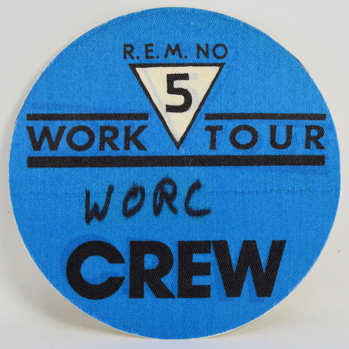 R.E.M. - Work Tour Backstage Pass