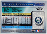 Henderson, Rickey - 2001 Fleer Futures #'d
