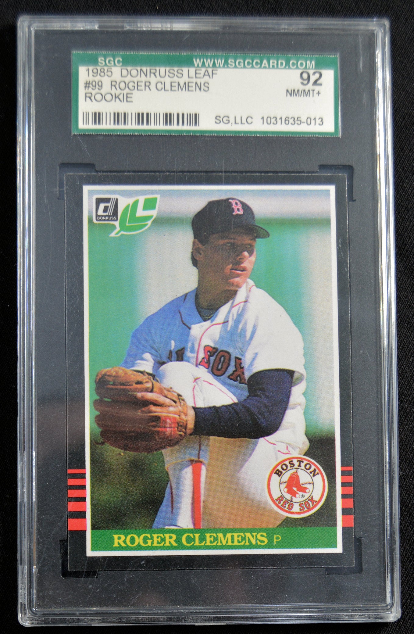 Clemens, Roger - 1985 Donruss Leaf