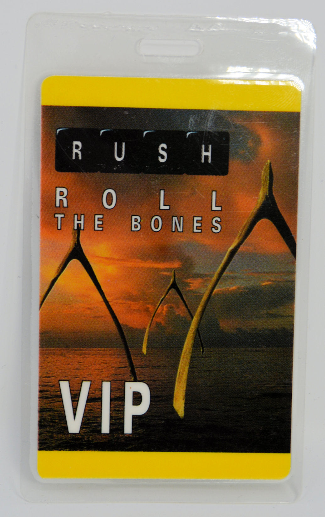 Rush - Laminated Pass 1991
