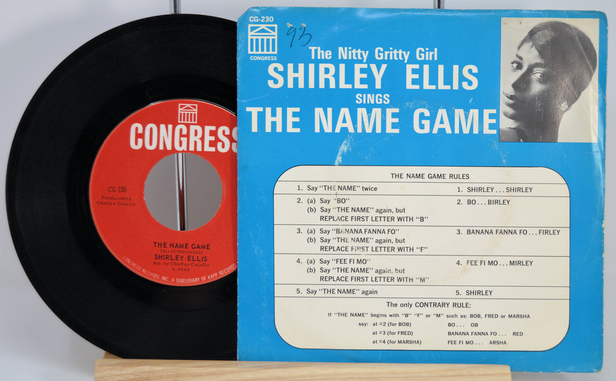 Ellis, Shirley - The Name Game